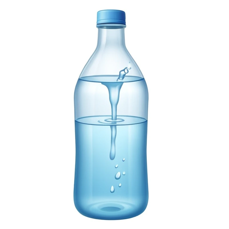 Botella de agua emoji