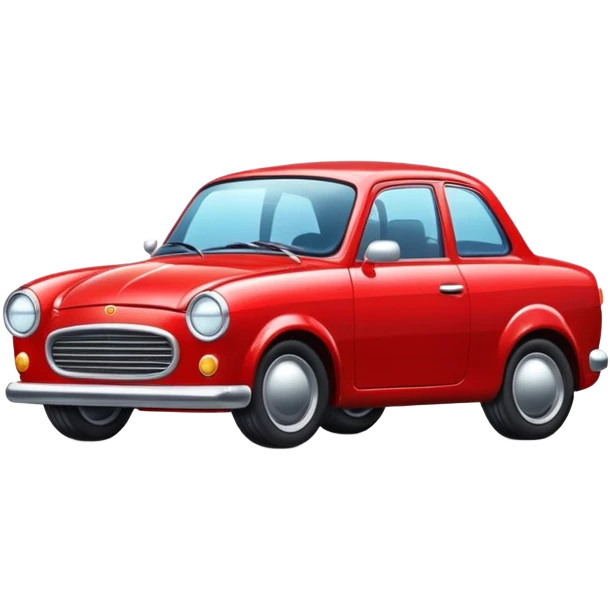 Red car  emoji