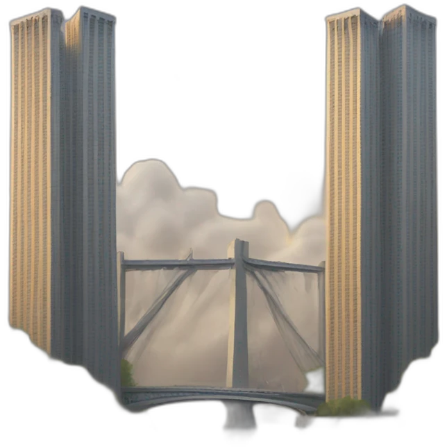 Twin-tower emoji