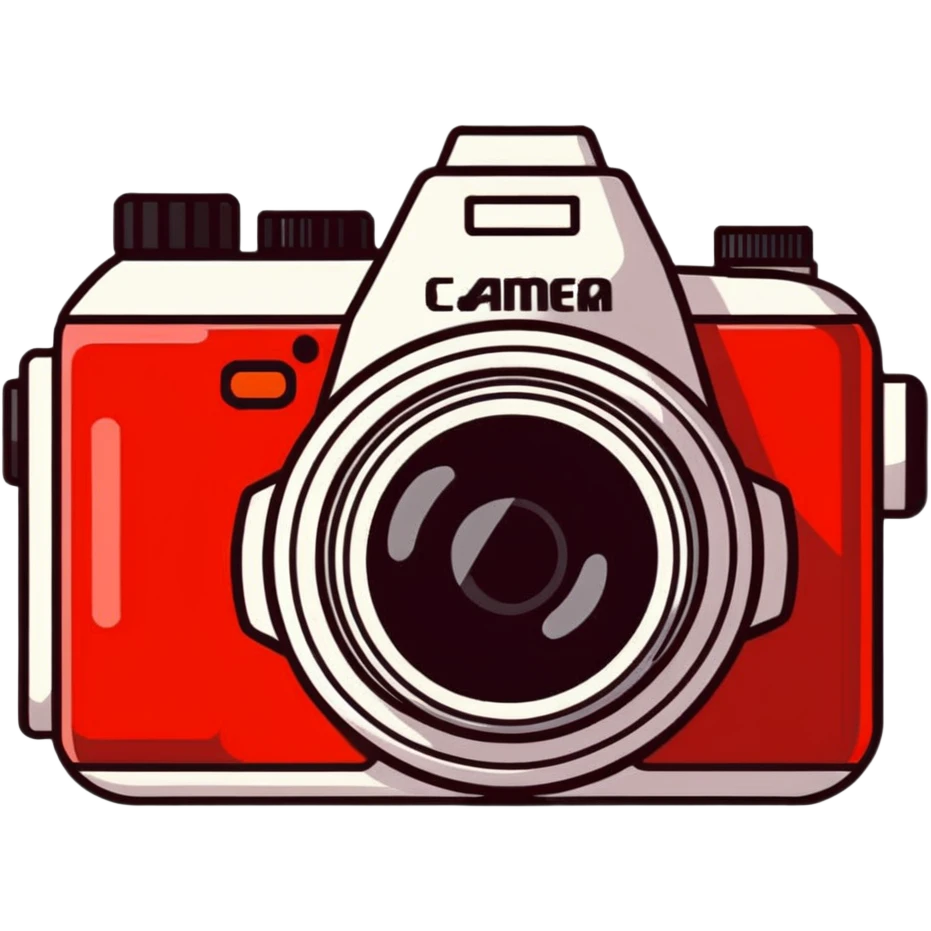 red camera emoji
