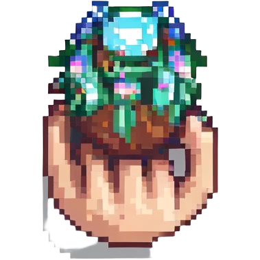 a hand emoji