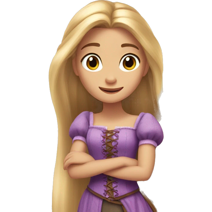 Rapunzel emoji