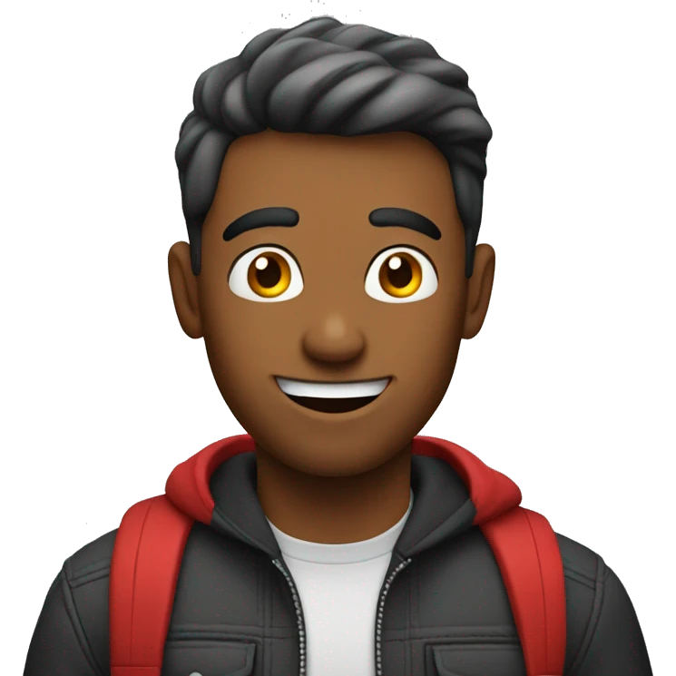 Guy with a coke emoji