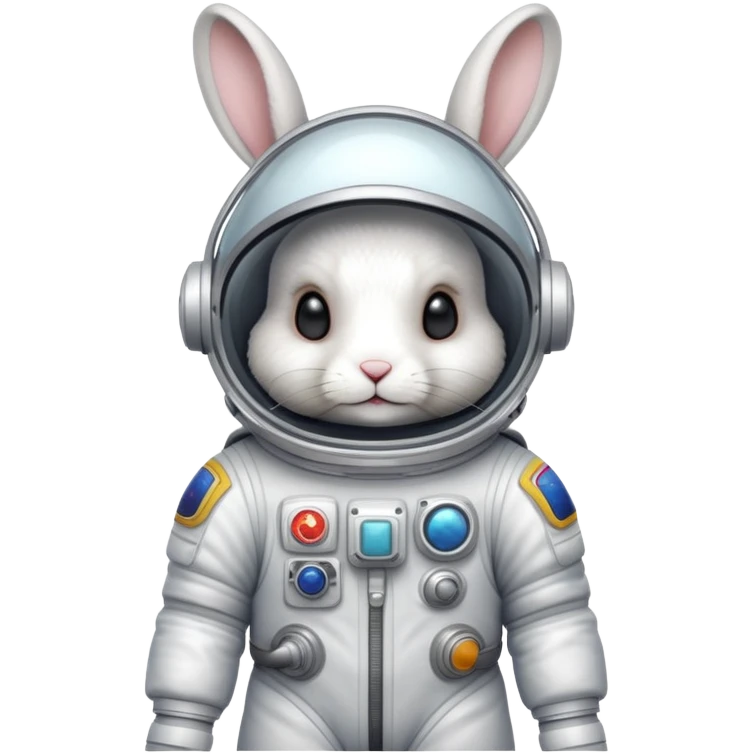 rabbit in space suit emoji