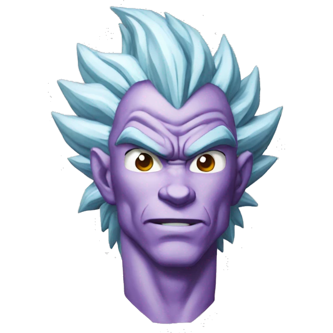 Freezer de dragon ball Z emoji