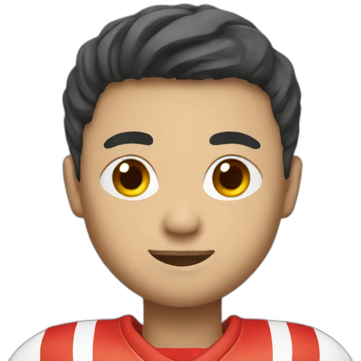 chinese football player emoji