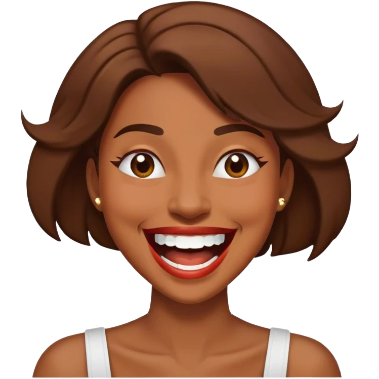 woman laughing  emoji