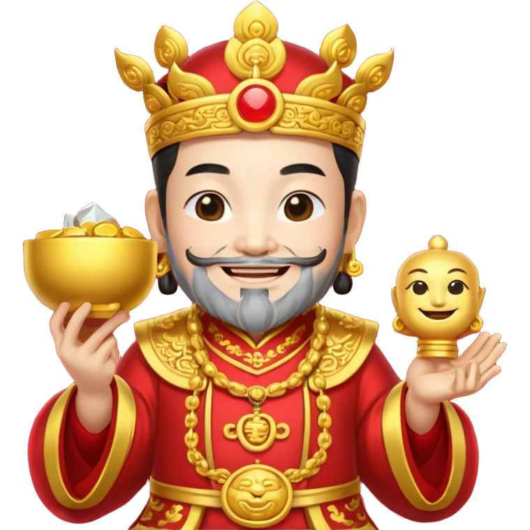 Chinese God of Wealth emoji