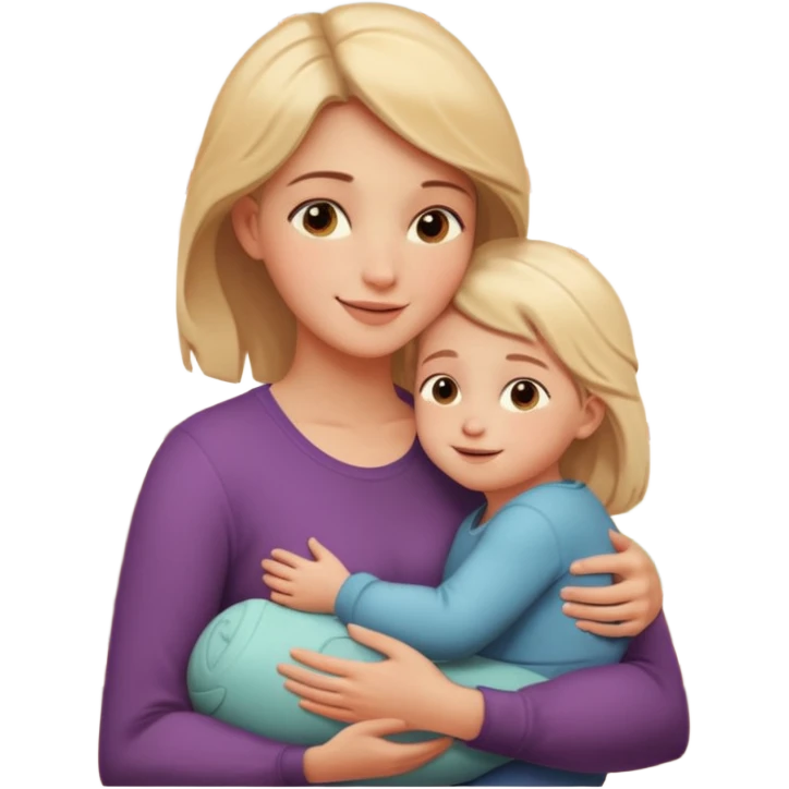 A loving mother holding her young child in her arms, warm natural light coming through a window, soft smile, emotional connection, candid moment, realistic photography, shallow depth of field, high resolution, warm tones
 emoji