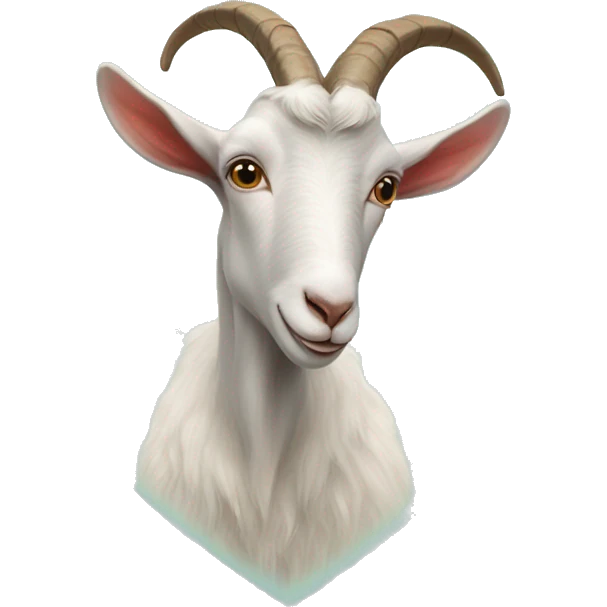 Goat on a heart emoji