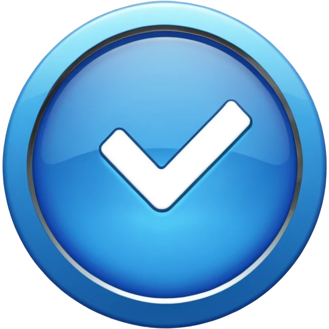 Verified badge emoji