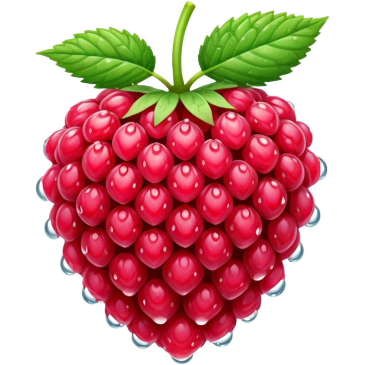 Raspberry emoji