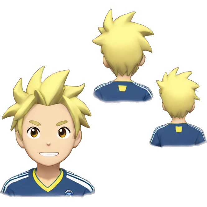 Mark Evans from inazuma eleven emoji