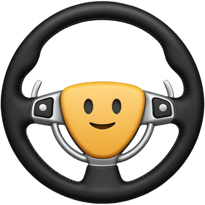 steering wheel emoji