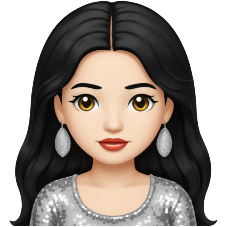 Rosalía nun emoji based on the album cover of LUX emoji