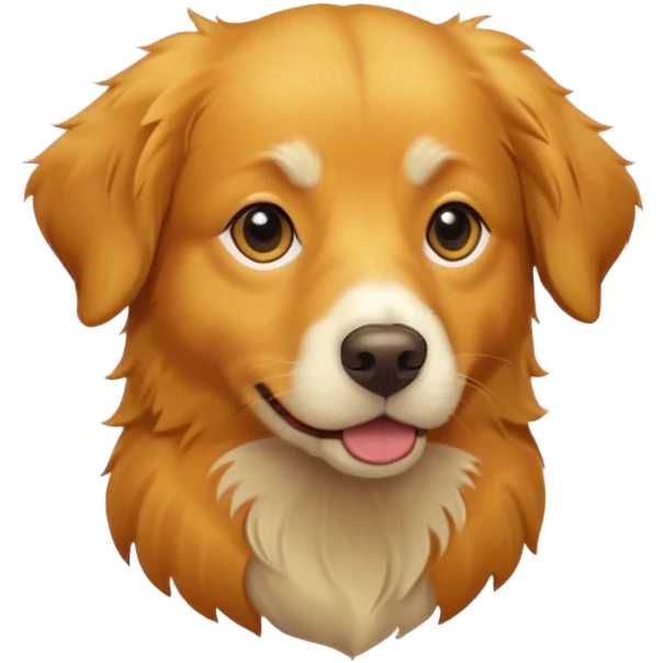 Duck tolling retriever dog emoji