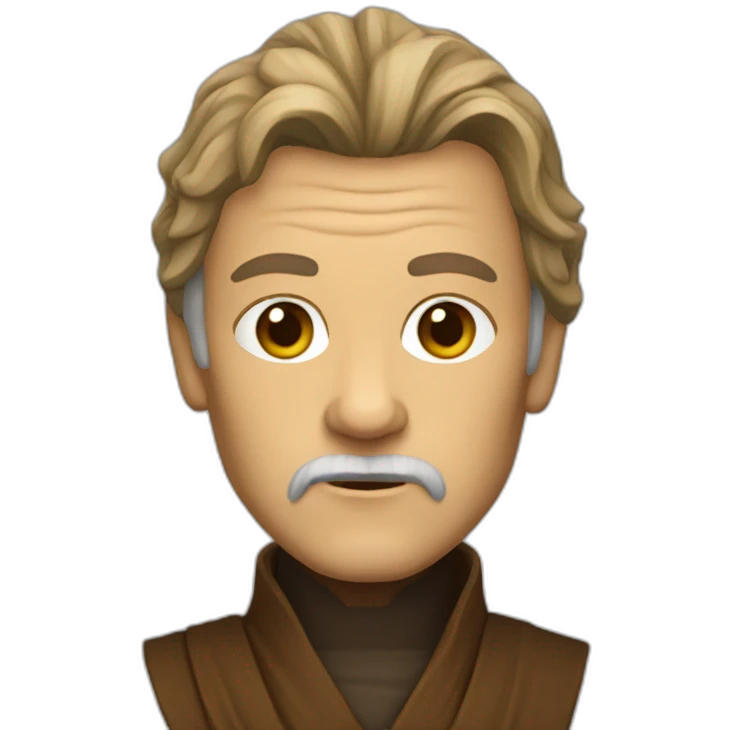 A old jedi knight emoji