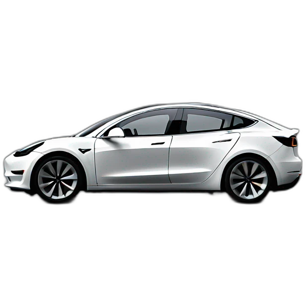 Tesla model 3 emoji