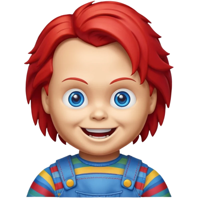 Un emojin de chuky emoji