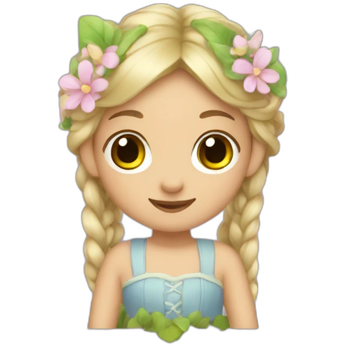 Cottagecore fairy emoji