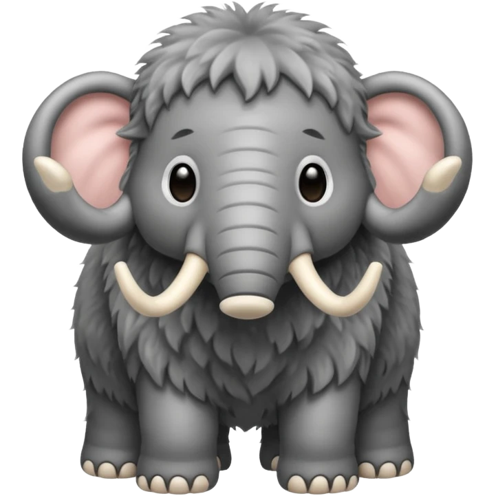 baby mammoth emoji