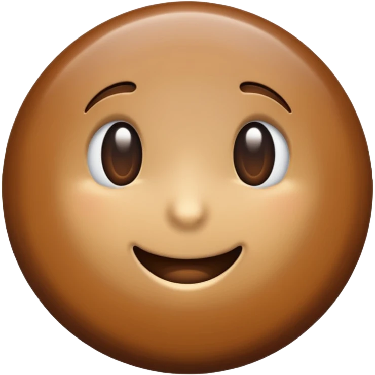 button without eyes emoji