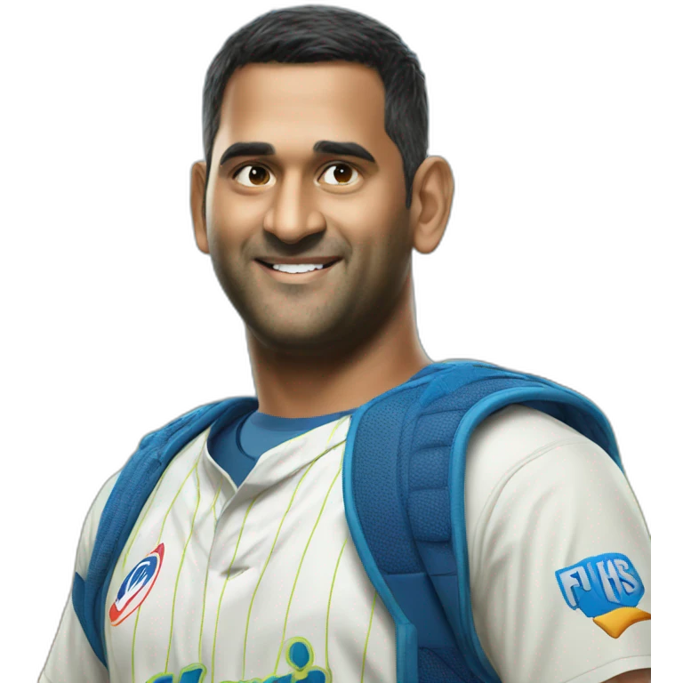 Dhoni emoji emoji