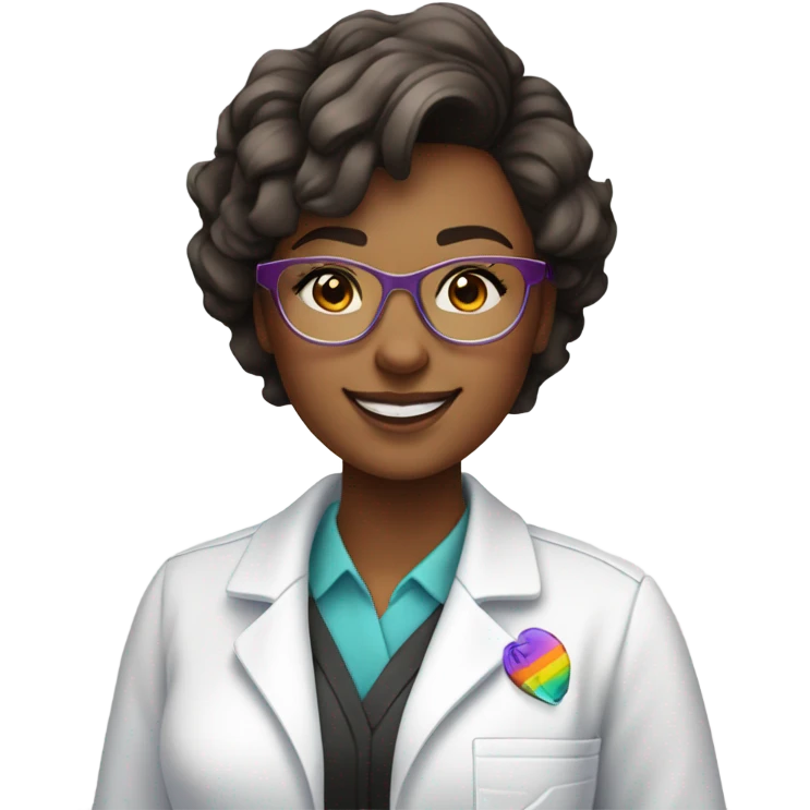 lesbian pharmacist emoji