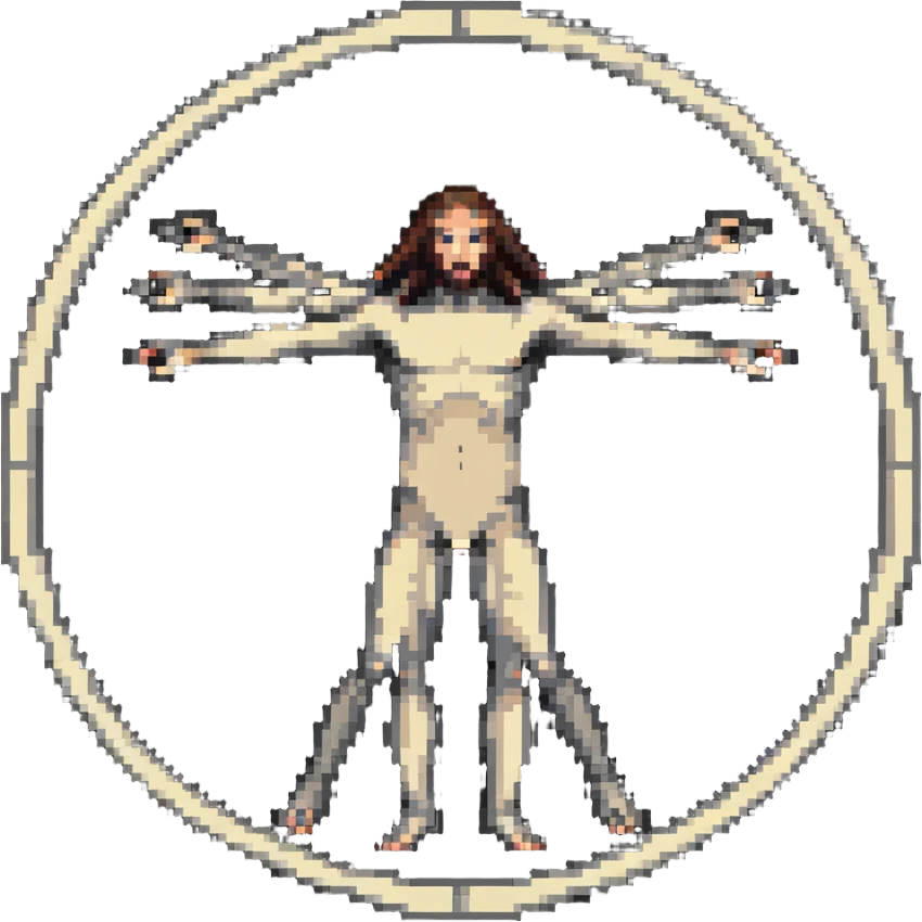 Vitruvian Man emoji