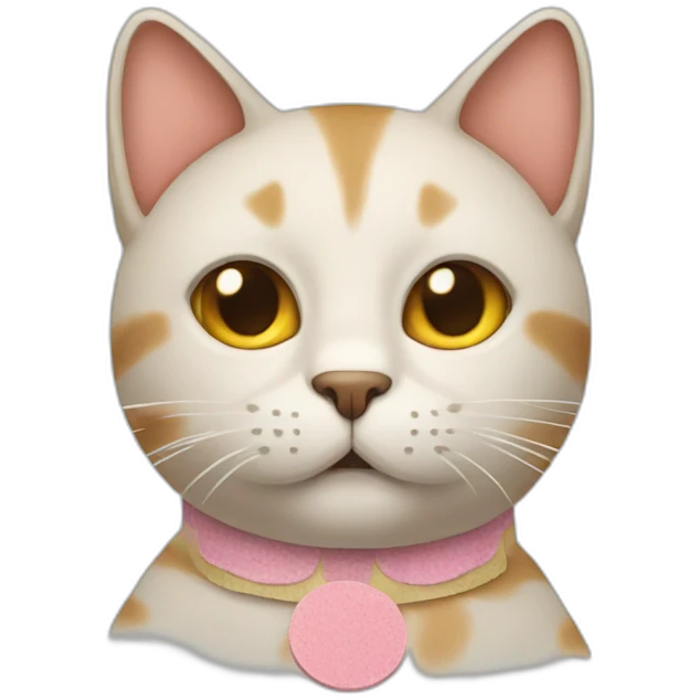 cat with band aids emoji