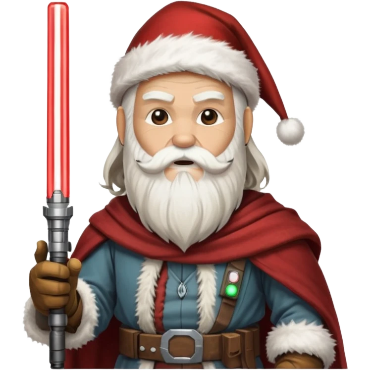 mandalorian santa emoji