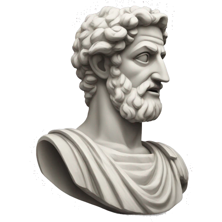 greek sokrates statue emoji