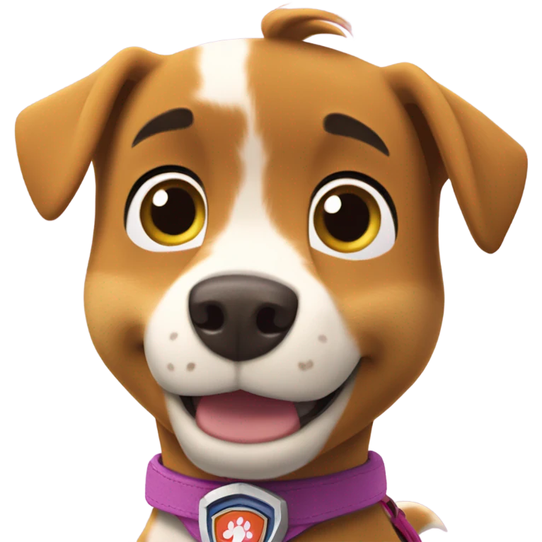 Paw patrol Skye emoji
