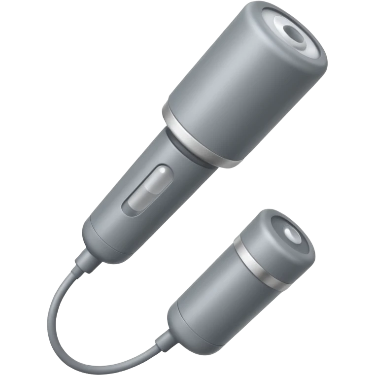 make a  medical transvaginal ultrasound tranducer emoji