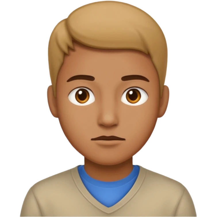 I'm totally indifferent emoji