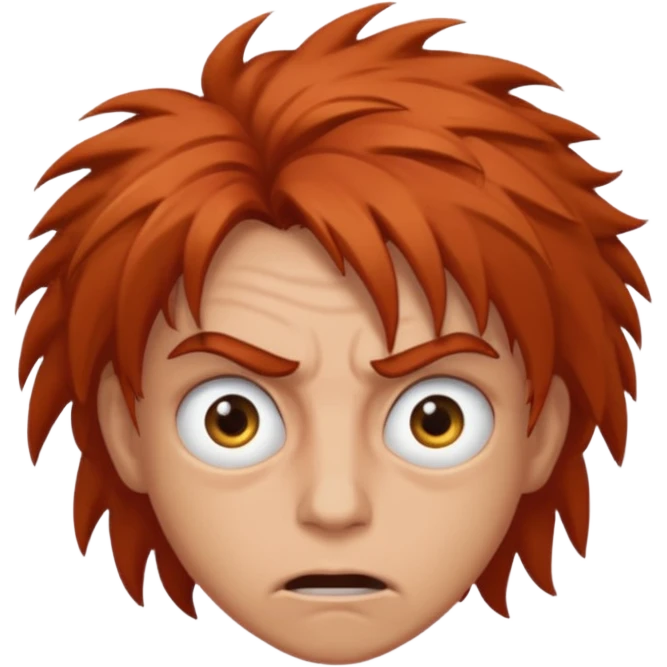 Mad person redish emoji