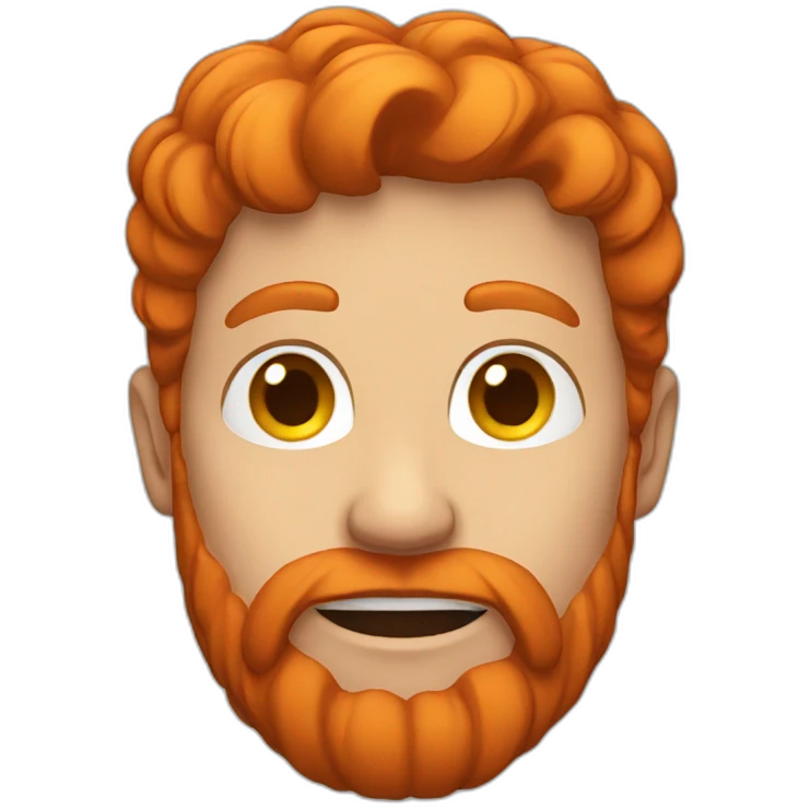 RED HAIR MAN emoji