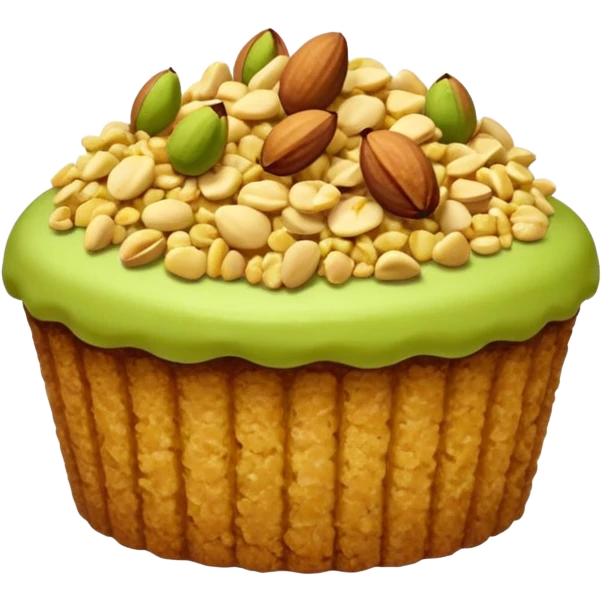 Pistachio Crumble Cakes emoji