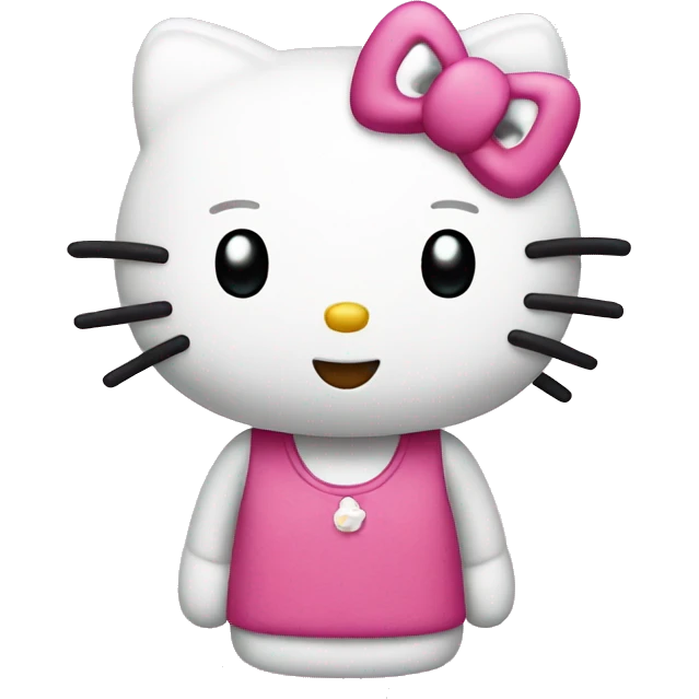 Hello kitty emoji