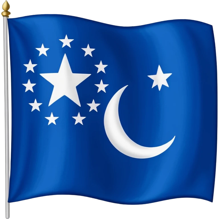Gokturk flag emoji copy emoji