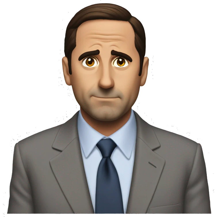 Micheal scott steam emoji
