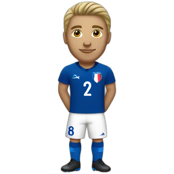 White France player emoji