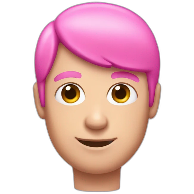 pink guy emoji