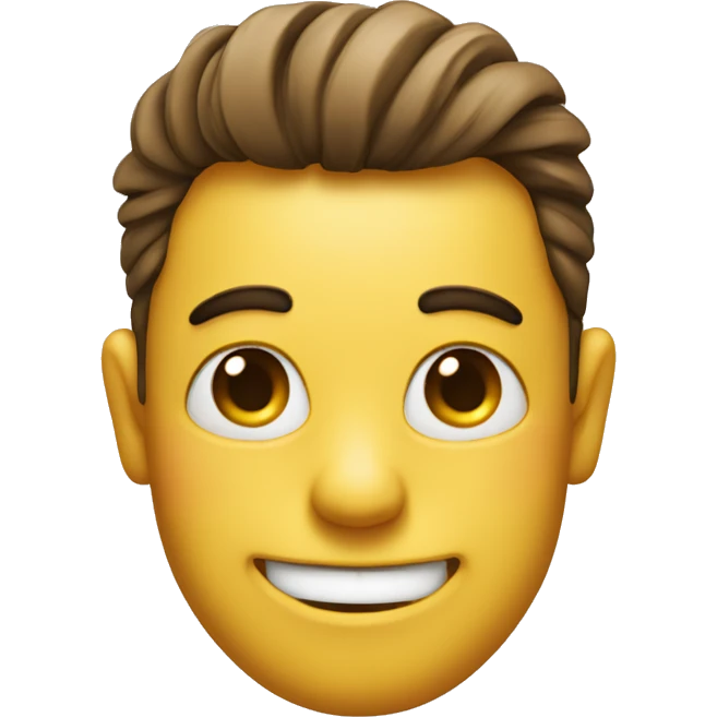 Smirking face and hearts emoji
