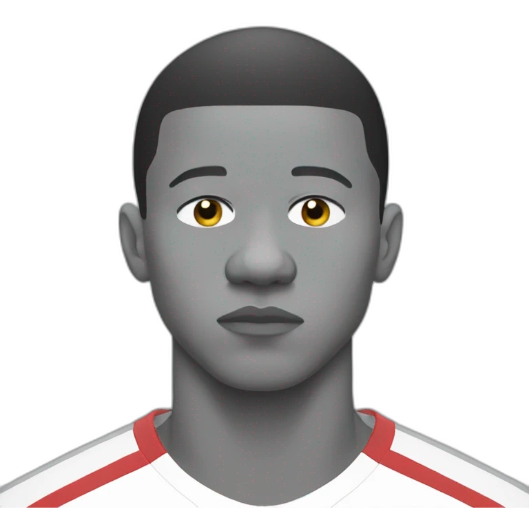 Kyllian Mbappé triste emoji