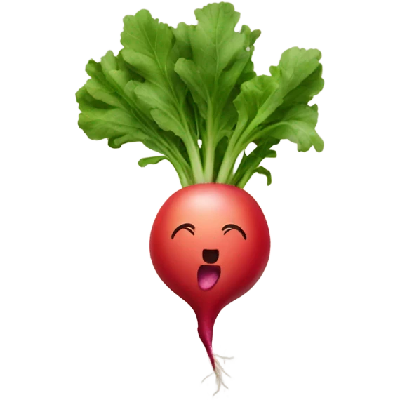 Radish emoji