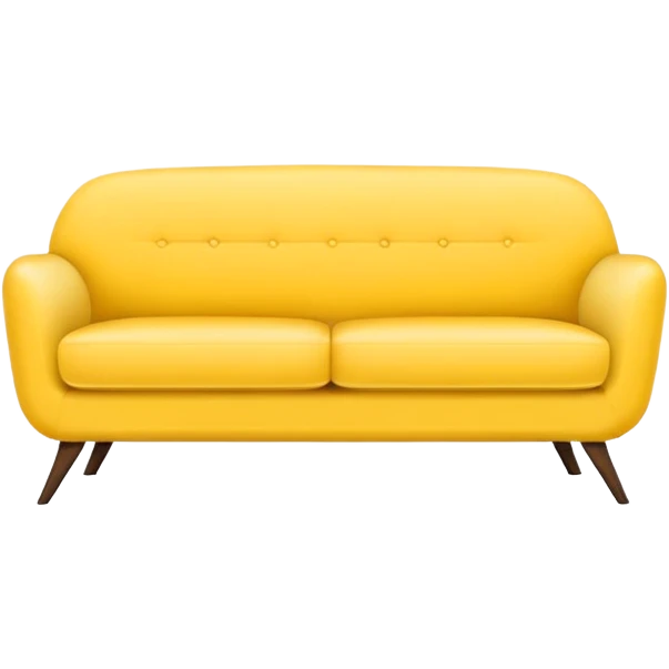 yellow basic sofa
 emoji