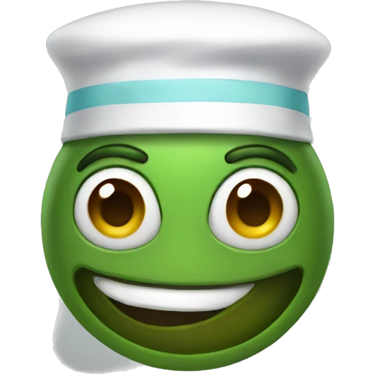 A caterpillar doctor emoji