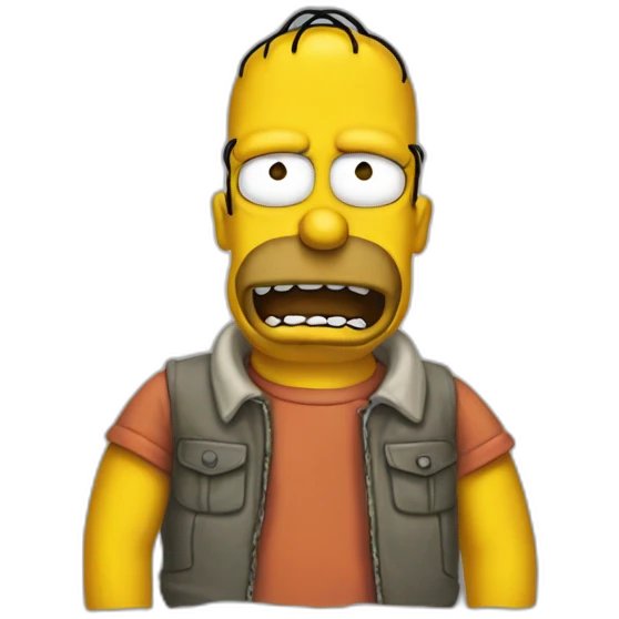Homie Simpson emoji