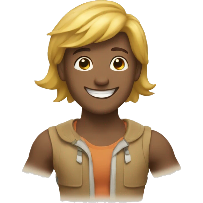 Happy travelee emoji